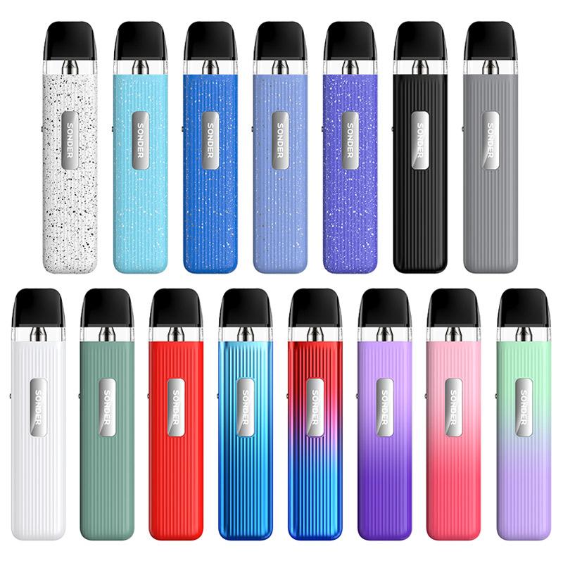 Geek Vape Sonder Q 20W Pod Kit — supplied color lineup photo
